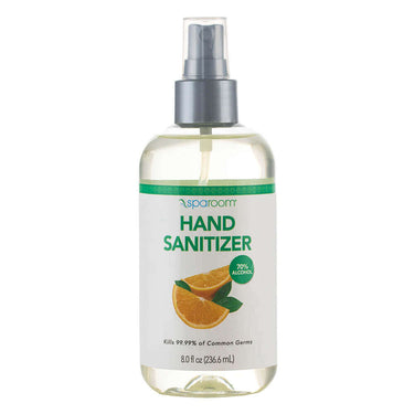 Orange - Hand Sanitizer - Spray Bottle - 8oz