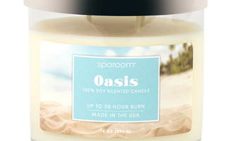 Sparoom Candles: Destress, Oasis & Rose All Day. The Perfect Match