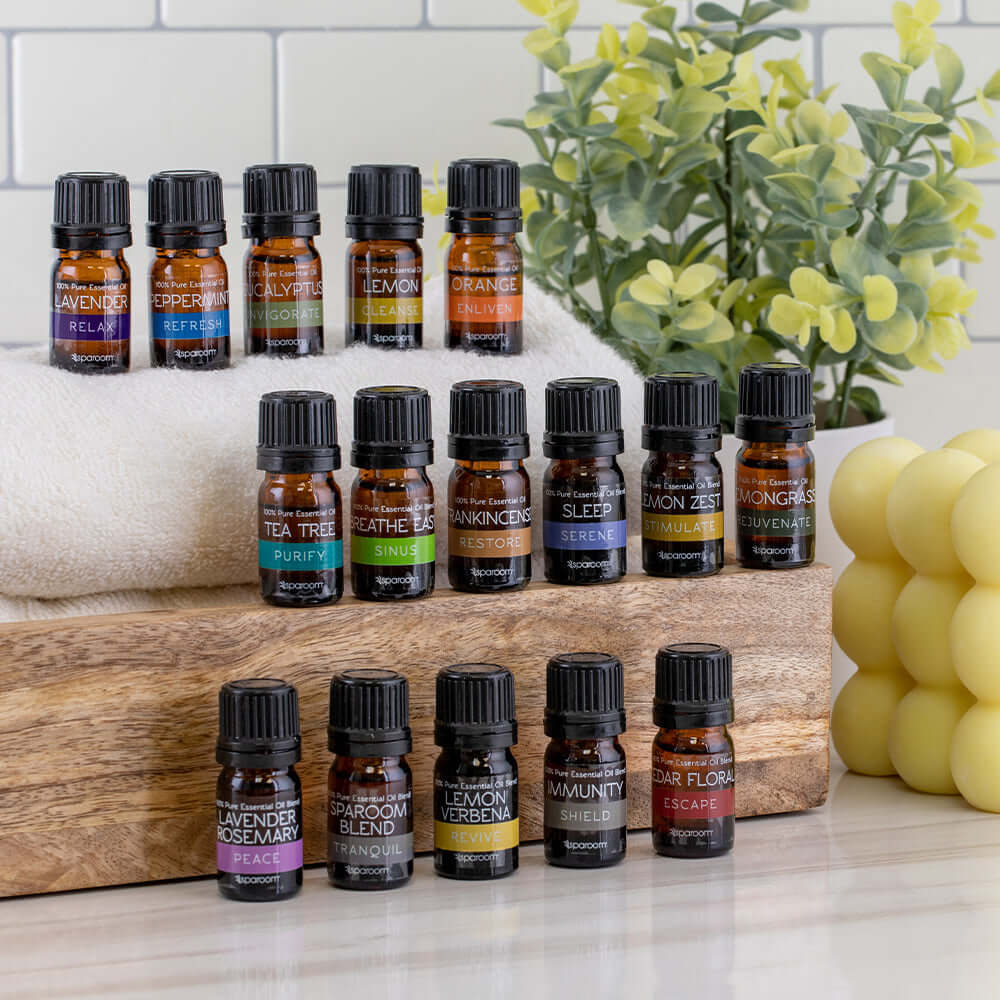 100% Pure Essential Oil Kit - 5mL - 16 Pack