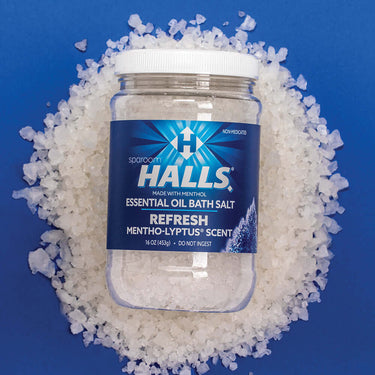 Mentho-Lyptus® - HALLS® Bath Salts - 1lb